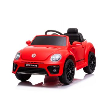 Voiture à Batterie pour Enfants Volkswagen Beetle avec Télécommande Rouge 12V