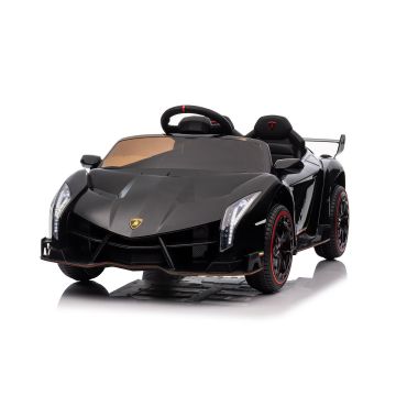 Voiture Electrique Pour Enfants Lamborghini Veneno Noir 12V