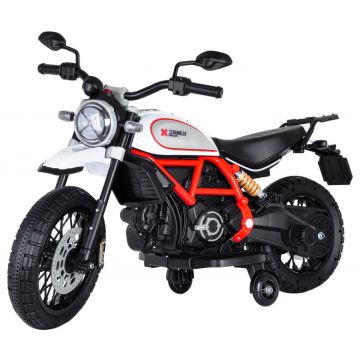 Ducati Moto Électrique pour Enfants Scrambler 12V