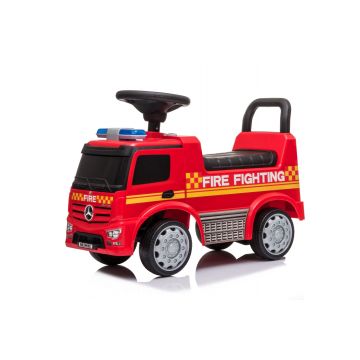 Trotteur Voiture de Pompiers Mercedes - Rouge