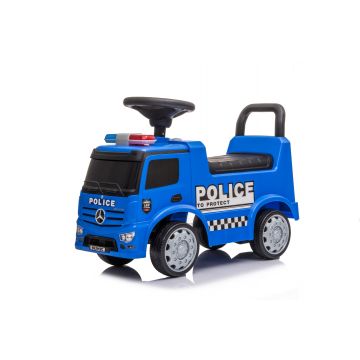 Trotteur Voiture Police Mercedes - Bleu