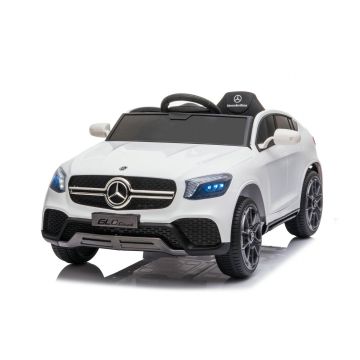 Mercedes Voiture Electrique Pour Enfants GLC Coupé avec Télécommande Blanc 12V