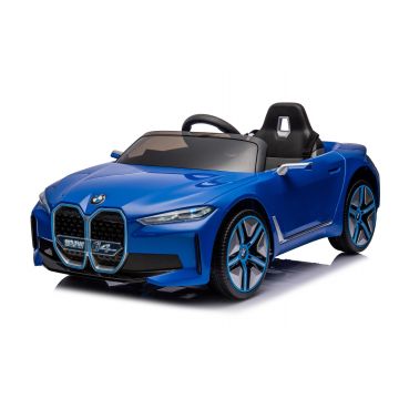 Auto Elettrica per Bambini BMW i4 Blu 12V