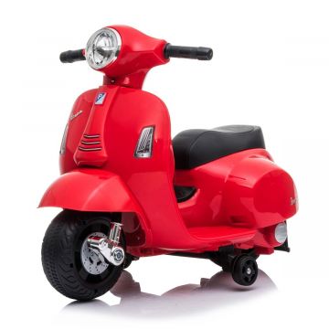 Vespa Moto Électrique pour Enfants Rouge 6V